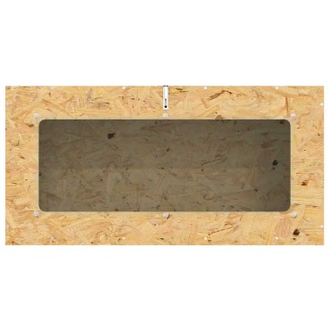 vidaXL Terrarium Καφέ 100 x 50 x 50 cm OSB