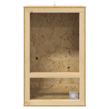 vidaXL Terrarium Καφέ 50 x 50 x 80 cm OSB