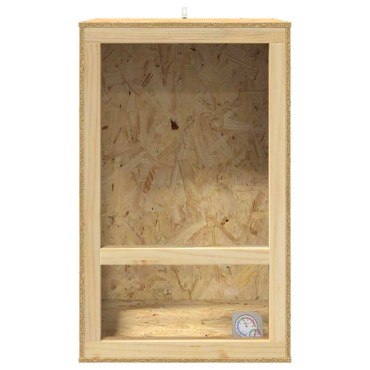vidaXL Terrarium Καφέ 50 x 50 x 80 cm OSB