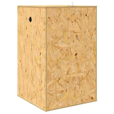 vidaXL Terrarium Καφέ 50 x 50 x 80 cm OSB