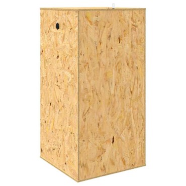 vidaXL Terrarium Καφέ 50 x 50 x 100 cm OSB