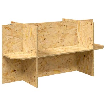 vidaXL Βάση Terrarium Καφέ 100 x 50 x 50 cm OSB