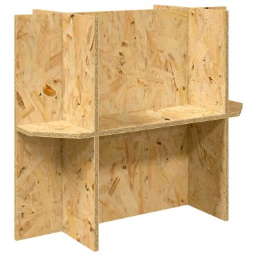 vidaXL Βάση Terrarium με ράφι Καφέ 60 x 30 x 50 εκ. OSB
