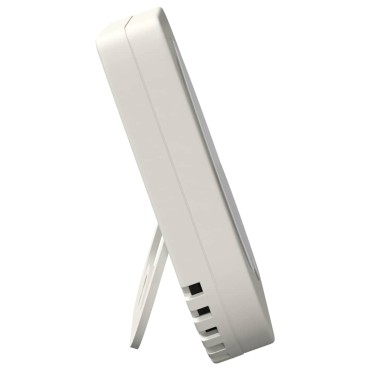 vidaXL Θερμουγρόμετρο Λευκό 7,5 x 7,5 x 1,2 εκ. ABS