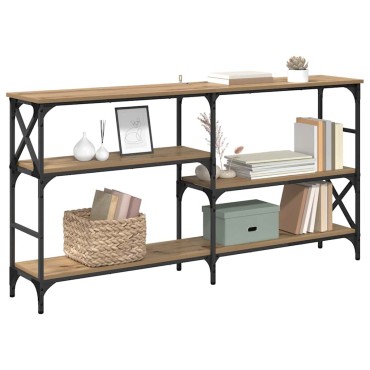 vidaXL Τραπέζι κονσόλας Artisan Oak 150x29x76,5 εκ 1 τεμ.