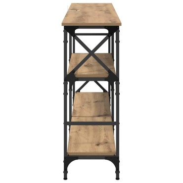vidaXL Τραπέζι κονσόλας Artisan Oak 150x29x76,5 εκ 1 τεμ.