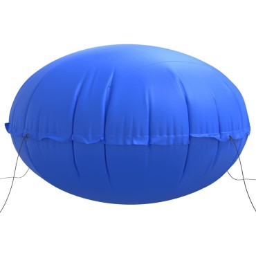 vidaXL Χειμερινό Μαξιλάρι Πισίνας Μπλε Ø 220 x 140 εκ PVC