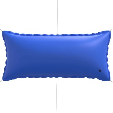 vidaXL Χειμερινό Μαξιλάρι Πισίνας Μπλε 380 x 180 x 140 εκ PVC