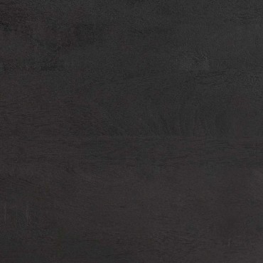 vidaXL Ντουλάπι TV με ράφι Μαύρο 100x33x46cm Στερεό ξύλο μάνγκο 1 τεμ.
