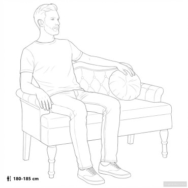 vidaXL Καναπές Chesterfield Λευκό 120,5x65x75cm Τεχνητό Δέρμα