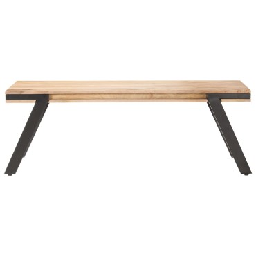 vidaXL Τραπεζάκι Σαλονιού 114x65x40cm από Μασίφ Ξύλο Μάνγκο 1 τεμ.