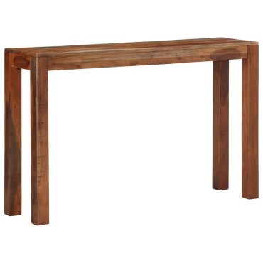 vidaXL Τραπέζι κονσόλας 120x30x76cm μασίφ ξύλο ακακίας