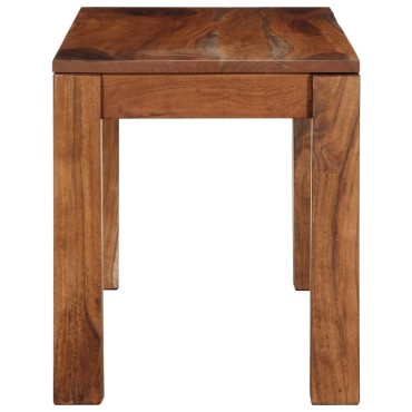vidaXL Πάγκος Μασίφ Ξύλο Ακακία 110x40x45cm 1 τεμ.