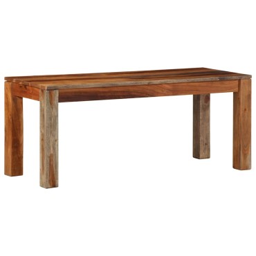 vidaXL Πάγκος Μασίφ Ξύλο Ακακία 110x40x45cm 1 τεμ.