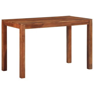 vidaXL Τραπεζαρία 120x60x76cm από Μασίφ Ξύλο ακακίας 1 τεμ.