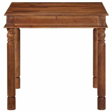 vidaXL Τραπεζαρία 80x80x77cm από Μασίφ Ξύλο Ακακίας 1 τεμ.