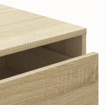 vidaXL Συρταριέρα Sonoma Δρυς 40x41x58cm από Επεξεργ. Ξύλο 1 τεμ.