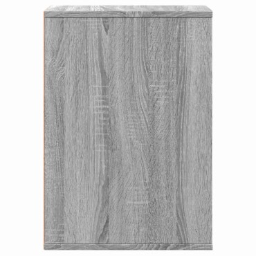 vidaXL Συρταριέρα Γκρι Sonoma 40x41x58cm από Επεξεργ. Ξύλο 1 τεμ.