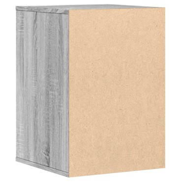 vidaXL Συρταριέρα Γκρι Sonoma 40x41x58cm από Επεξεργ. Ξύλο 1 τεμ.