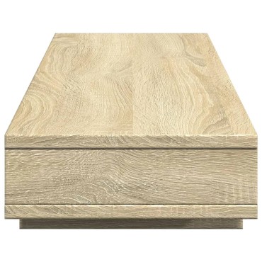 vidaXL Βάση Οθόνης Sonoma Δρυς 100x27x15 εκ. από Επεξ. Ξύλο