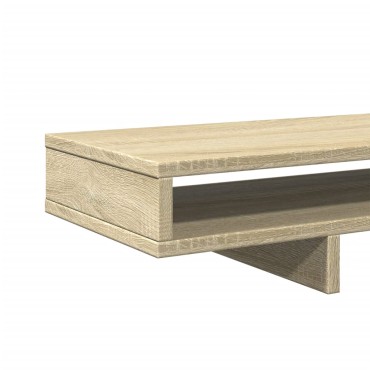vidaXL Βάση Οθόνης Sonoma Δρυς 100x27x15 εκ. από Επεξ. Ξύλο