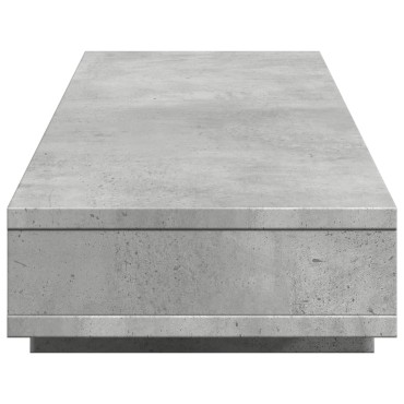 vidaXL Βάση Οθόνης Γκρι Σκυρ. 100x27x15 εκ. Επεξεργ. Ξύλο