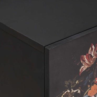 vidaXL Ντουλάπι Μπάνιου με αποθήκευση Πολύχρωμο 38x33,5x58cm