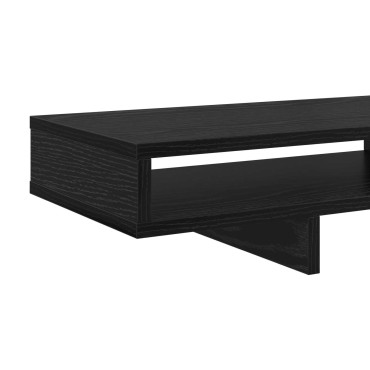 vidaXL Βάση Μόνιτορ Μαύρο 100 x 27 x 15 cm Επεξεργασμένο Ξύλο