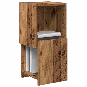 vidaXL Γωνιακό Ντουλάπι 25,5x25x55cm Επεξεργασμένο Ξύλο Παλιό ξύλο