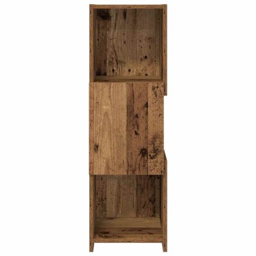 vidaXL Γωνιακό Ντουλάπι 30,5x30x95cm Επεξεργασμένο Ξύλο Παλιό ξύλο