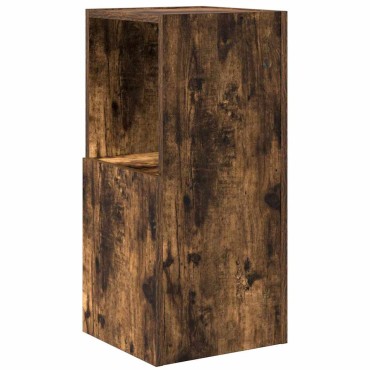 vidaXL Γωνιακό Ντουλάπι 30,5x30x65cm Επεξεργασμένο Ξύλο Καπνιστό Δρύς
