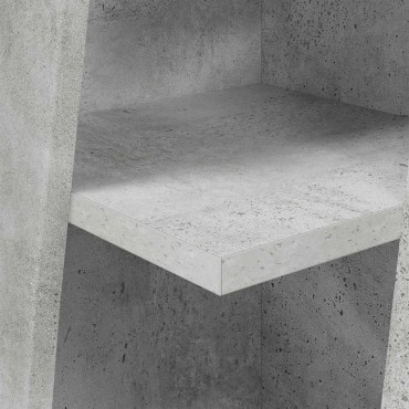 vidaXL Γωνιακό Ντουλάπι 27,5x27x102cm Επεξεργασμένο Ξύλο