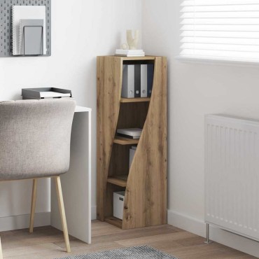 vidaXL Γωνιακό Ντουλάπι 32x32x102cm Επεξεργασμένο Ξύλο Artisan Oak