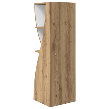 vidaXL Γωνιακό Ντουλάπι 32x32x102cm Επεξεργασμένο Ξύλο Artisan Oak
