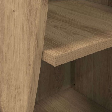 vidaXL Γωνιακό Ντουλάπι 32x32x102cm Επεξεργασμένο Ξύλο Artisan Oak