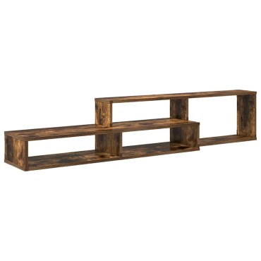 vidaXL ΡάφιΤηλεόρασηςΤοίχου 150x25x28,5cm Επεξεργασμένο Ξύλο