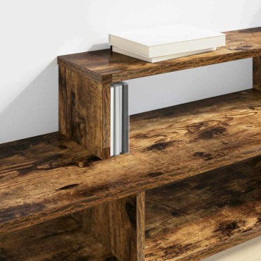 vidaXL ΡάφιΤηλεόρασηςΤοίχου 150x25x28,5cm Επεξεργασμένο Ξύλο