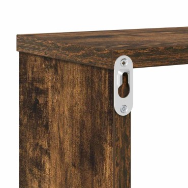 vidaXL ΡάφιΤηλεόρασηςΤοίχου 150x25x28,5cm Επεξεργασμένο Ξύλο