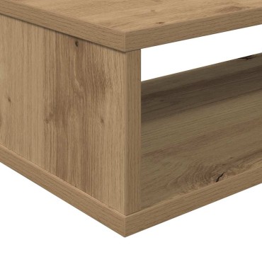 vidaXL ΡάφιΤηλεόρασηςΤοίχου 120x25x28,5cm Επεξεργασμένο Ξύλο