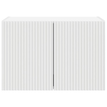 vidaXL Ντουλάπι Τηλεόρασης Τοίχου 59,5x31x40cm Λευκό