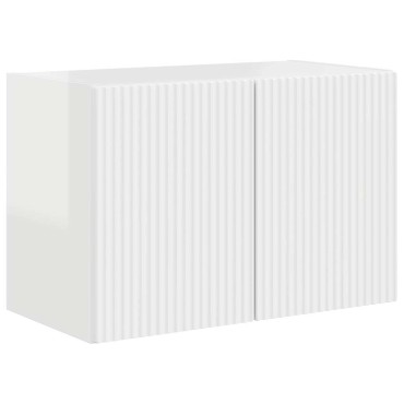 vidaXL Ντουλάπι Τηλεόρασης Τοίχου 59,5x31x40cm Επεξεργασμένο Ξύλο