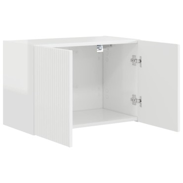 vidaXL Ντουλάπι Τηλεόρασης Τοίχου 59,5x31x40cm Επεξεργασμένο Ξύλο