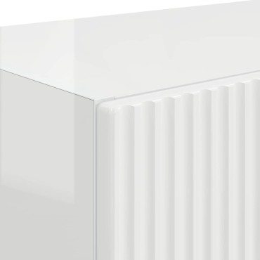 vidaXL Ντουλάπι Τηλεόρασης Τοίχου 59,5x31x40cm Επεξεργασμένο Ξύλο
