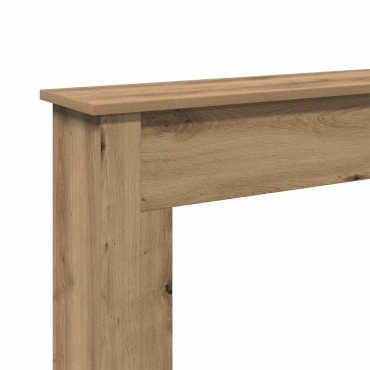 vidaXL Πλαίσιο Τζακιού Αρτισιανή Δρυς 75x20x87,5 εκ. από Επεξ. Ξύλο