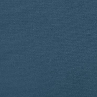 vidaXL Στρώμα με Pocket Springs Μεσαίας Σκληρότητας Σκούρο Μπλε 160x220x20cm Βελούδινο 1 τεμ. - Διπλό