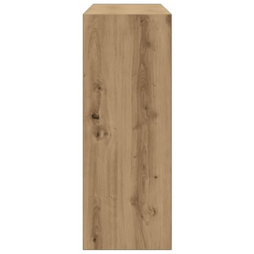 vidaXL Τραπέζι Κονσόλα Αρτισιανή Δρυς 78x30x80cm Επεξεργασμένο Ξύλο 1 τεμ.