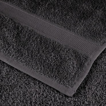 vidaXL Πετσέτες Σάουνας Premium SOLUND 2 τεμ. Ανθρακί 80x200 εκ. 600 γρ./μ²