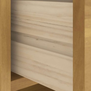 vidaXL Πάγκος διαδρόμου "SANDNES" 45x40x50cmΠεύκο μασίφ ξύλο 1 τεμ.