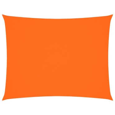 vidaXL Πανί Σκίασης Ορθογώνιο Πορτοκαλί 3,5 x 5 μ. από Ύφασμα Oxford