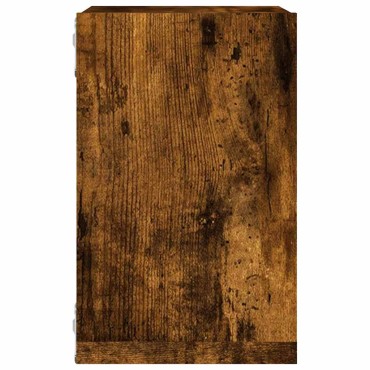 vidaXL Ράφια Τοίχου 2 τεμ. Καπνιστό Δρύς 26x15x26cm